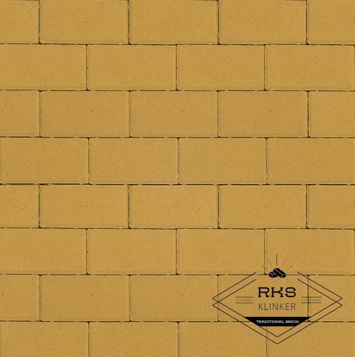 Плитка тротуарная SteinRus, Прямоугольник 1.П.6, Желтый, 100х200х60 мм в Старом Осколе